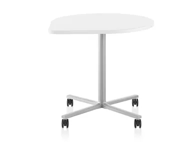 EVERYWHERE TEAR DROP - Table with castors _ Herman Miller